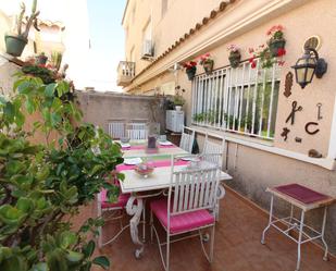 Jardí de Casa adosada en venda en Beniparrell amb Aire condicionat, Terrassa i Balcó