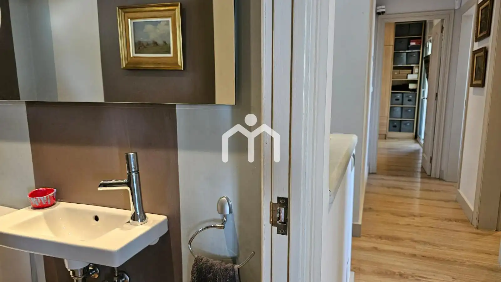 Baño de Casa o chalet en venta en Cabrils con Calefacción, Parquet y Terraza