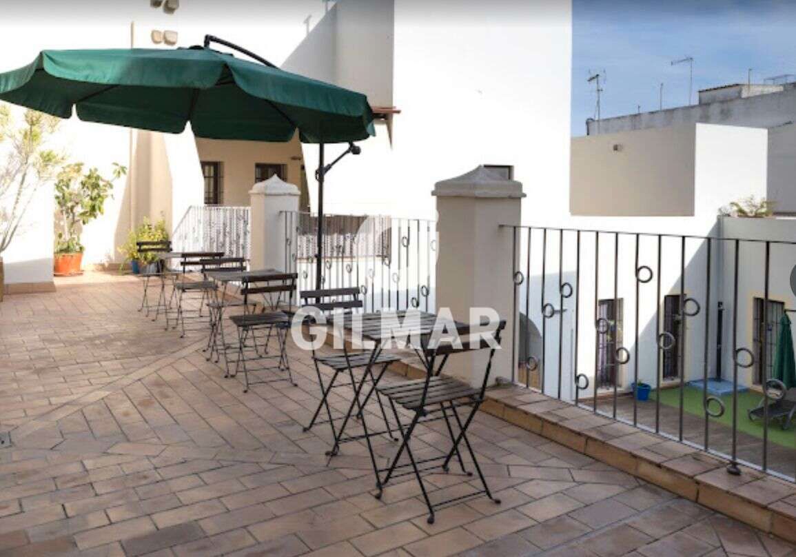 Terraza de Apartamento de alquiler en El Puerto de Santa María con Aire acondicionado, Terraza y Amueblado