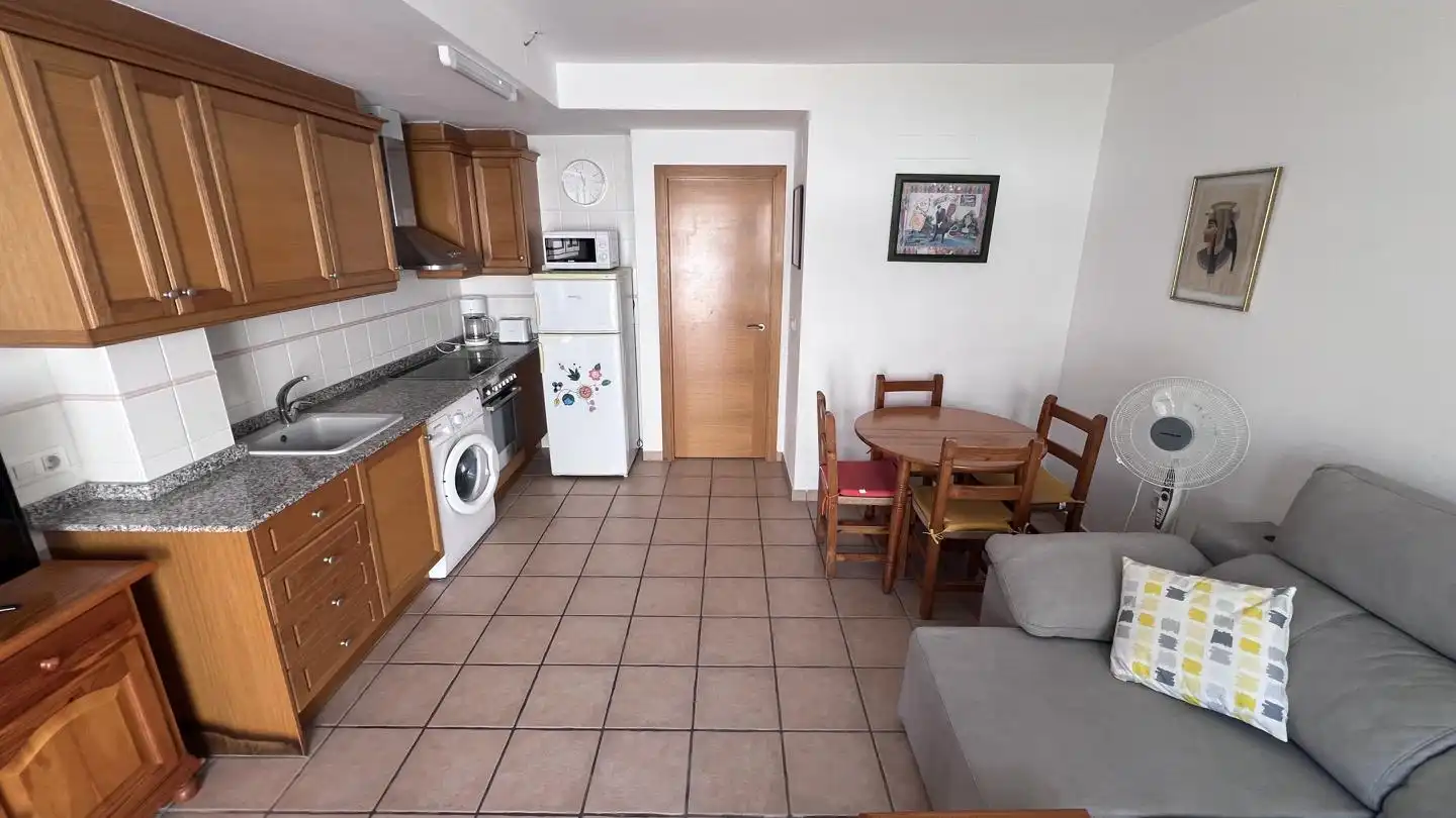 Küche von Wohnung zum Verkauf in Peñíscola / Peníscola mit Heizung, Terrasse und Schwimmbad
