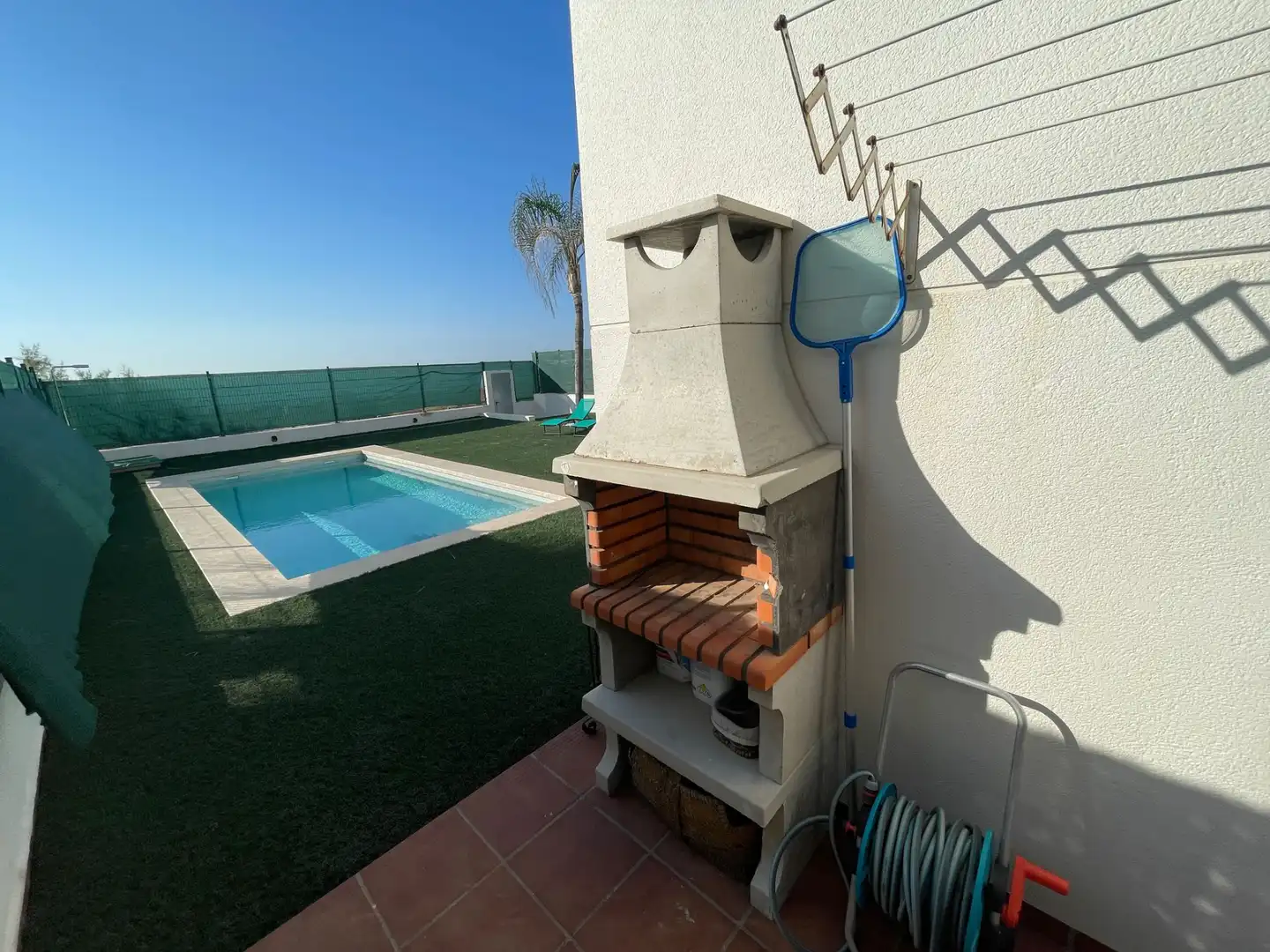 Piscina de Casa o chalet en venta en Burriana / Borriana con Aire acondicionado, Jardín privado y Trastero