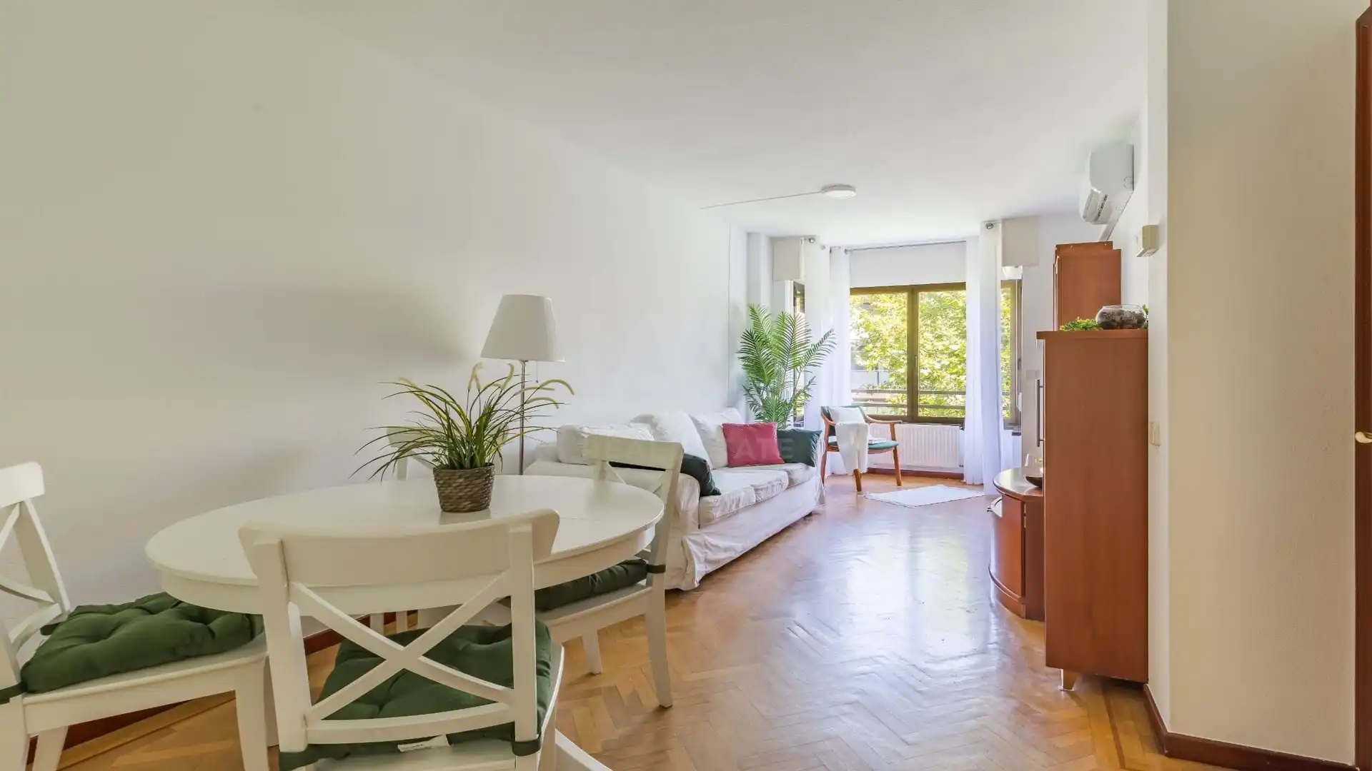 Sala de estar de Piso de alquiler en Madrid