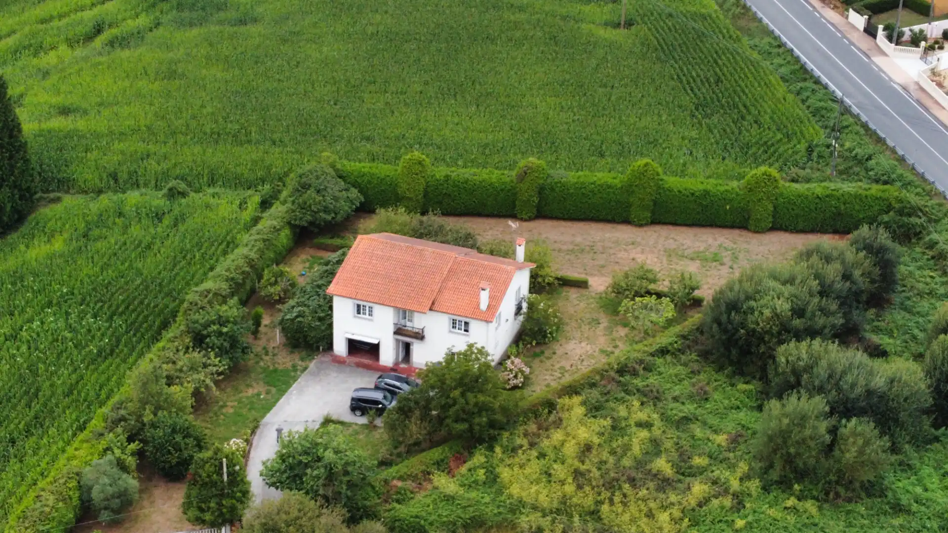 Exterior view of Houses for sale in Abegondo  with Heating, Private garden and Parquet flooring