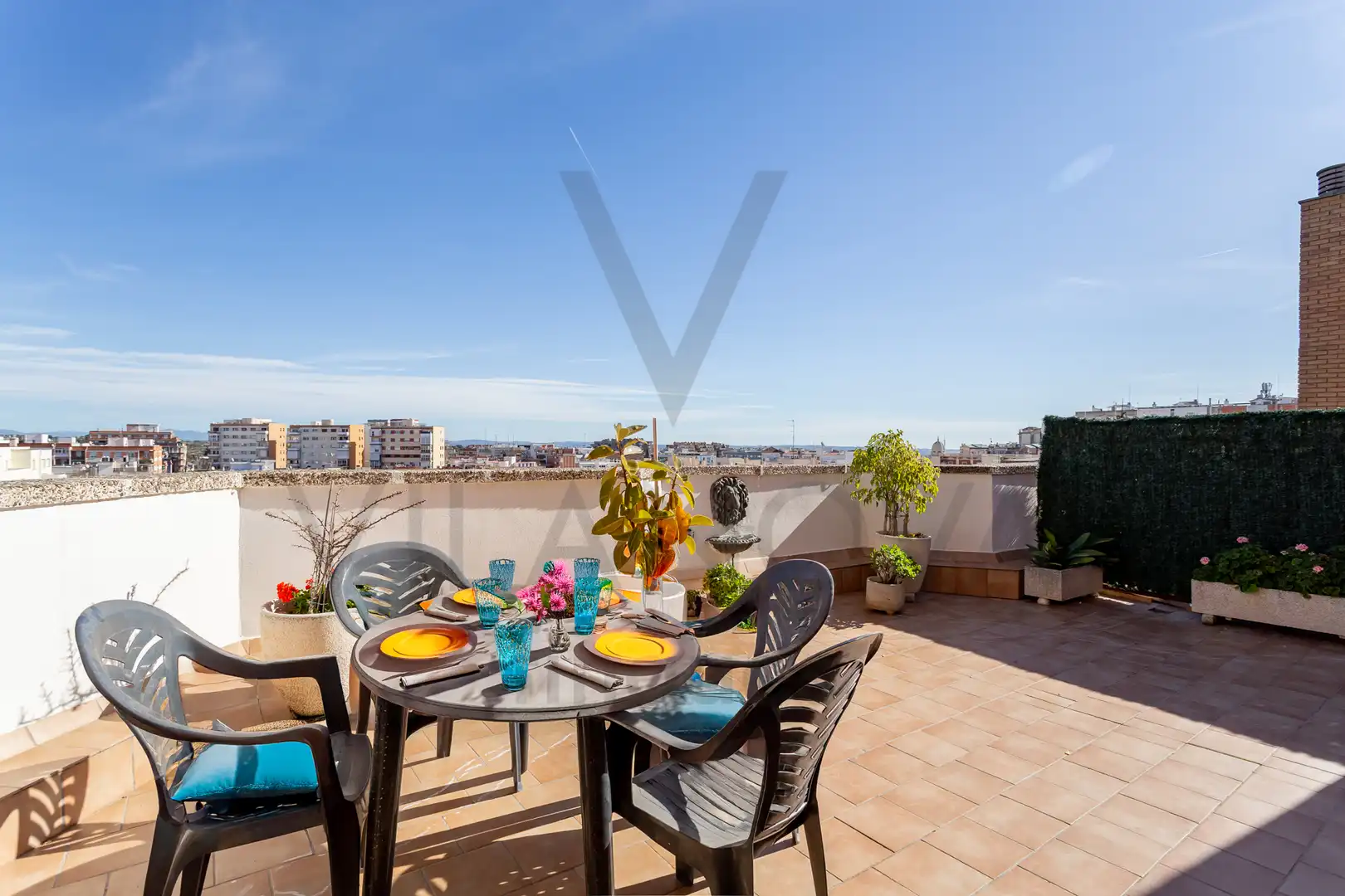 Terrasse von Dachboden zum Verkauf in Reus mit Heizung, Terrasse und Abstellraum