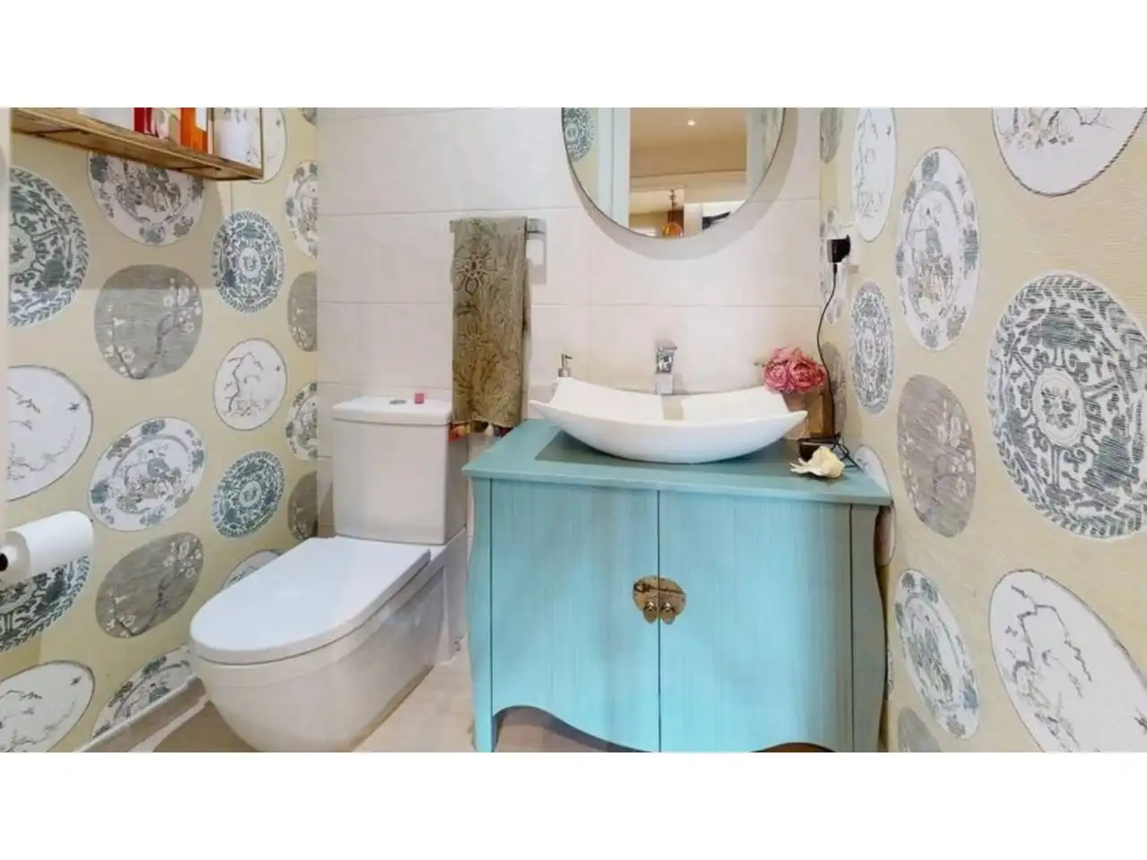 Badezimmer von Wohnung zum Verkauf in Boadilla del Monte mit Heizung, Terrasse und Abstellraum