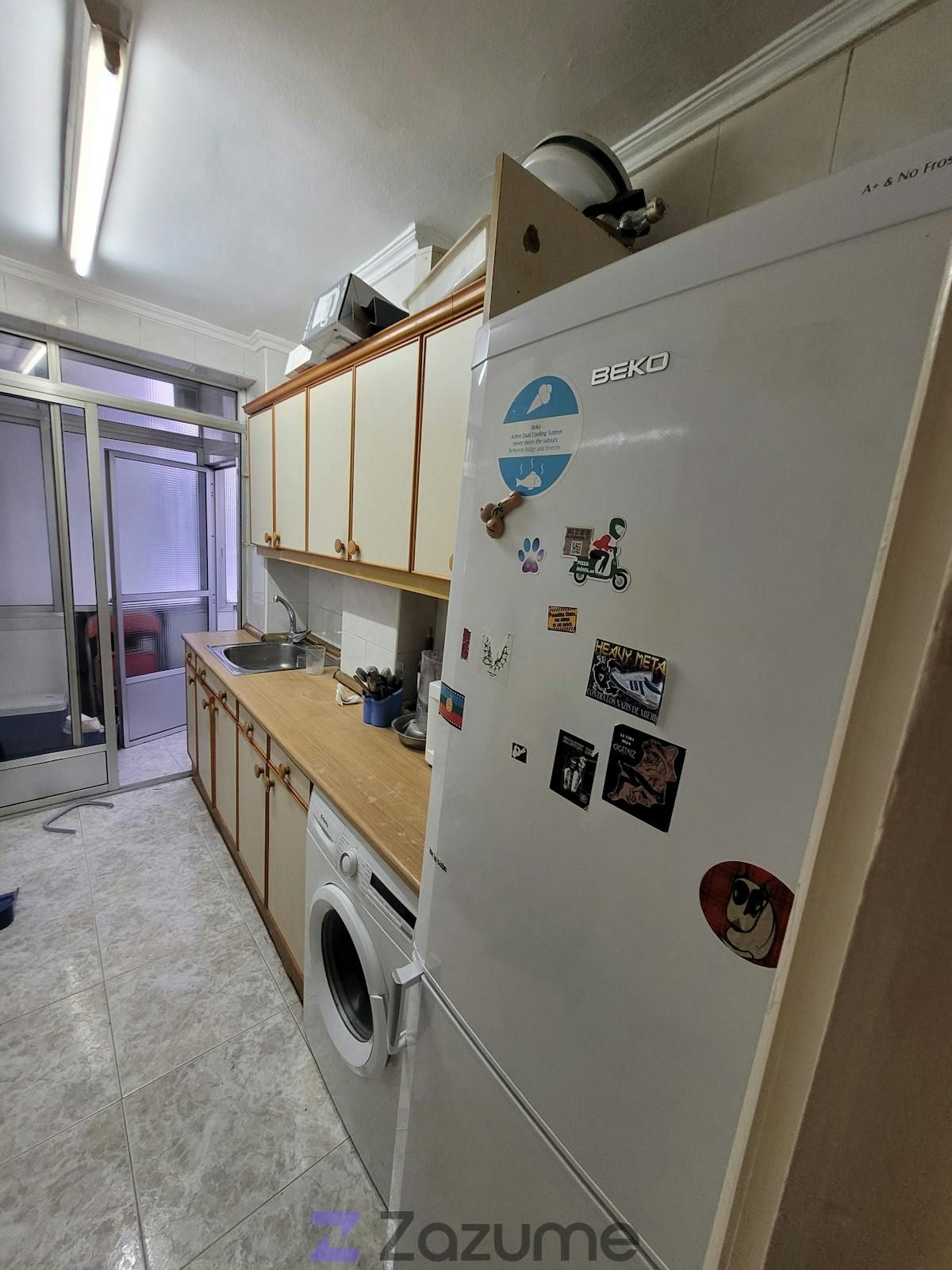 Kitchen of Flat to rent in Valladolid Capital  with Heating, Furnished and Washing machine