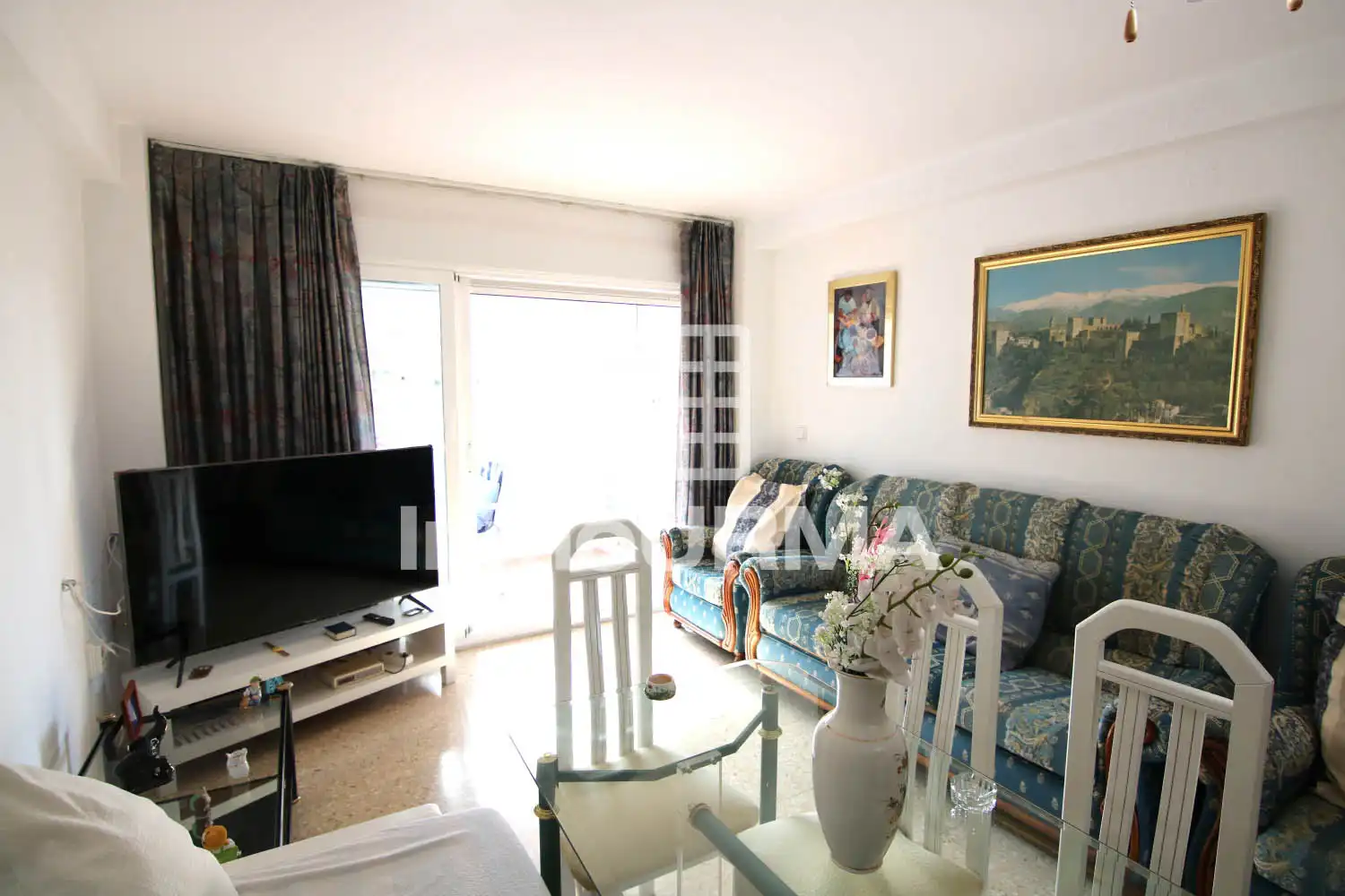 Wohnzimmer von Wohnung zum Verkauf in Alicante / Alacant mit Terrasse, Möbliert und Balkon