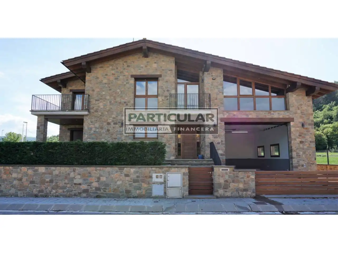 Exterior view of Detached homes for rent in Santa Eulàlia de Riuprimer  with Heating, Private garden and Terrace