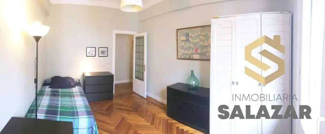 Bedroom of Flat for rent in Bilbao   with Heating