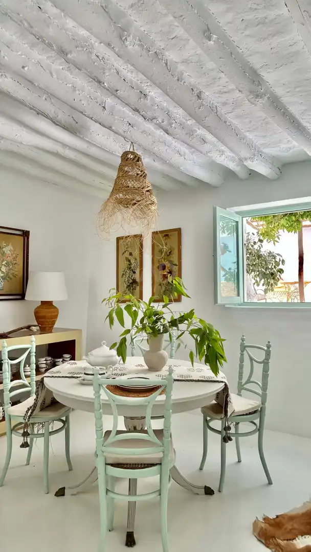 Dining room of Houses for sale in Riogordo  with Terrace and Swimming Pool