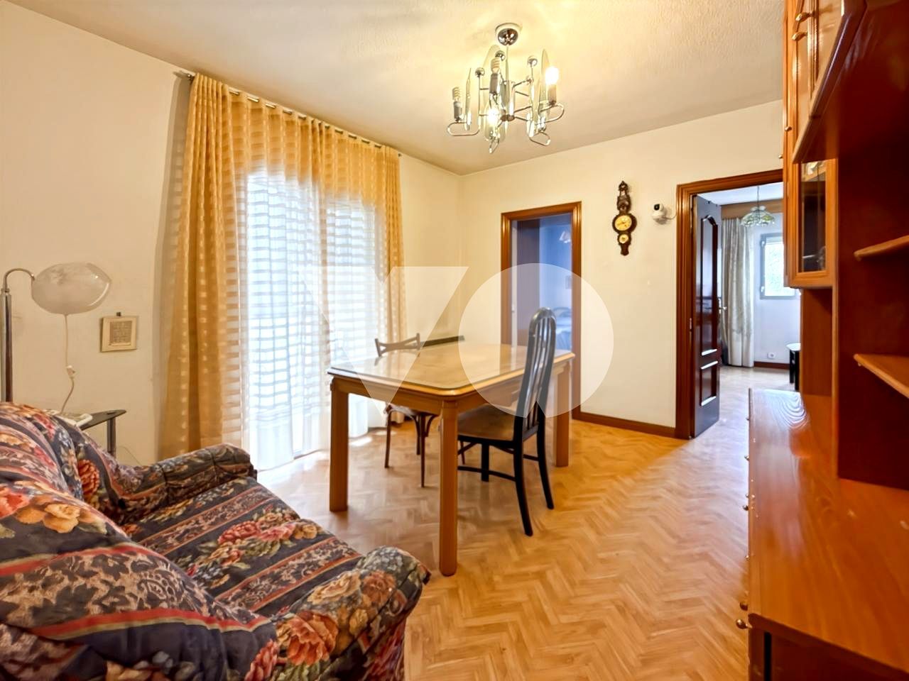 Bedroom of Flat for sale in  Madrid Capital  with Heating, Parquet flooring and Terrace