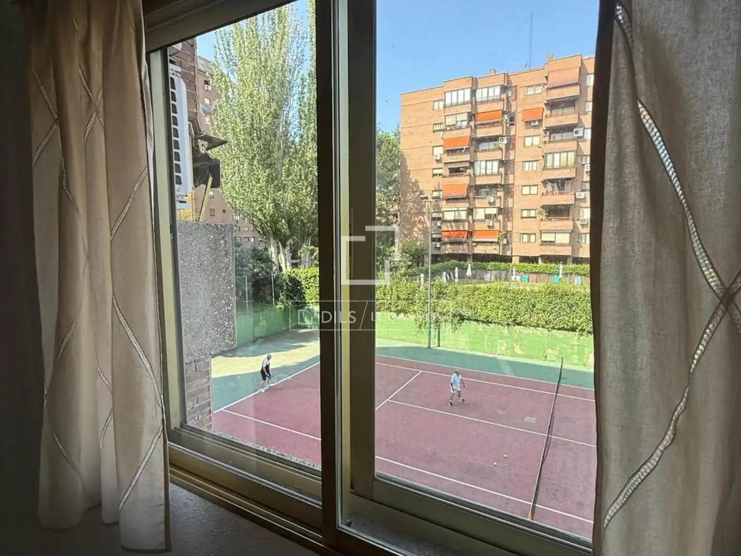 Exterior view of Flat for rent in Madrid  with Air Conditioner, Heating and Private garden