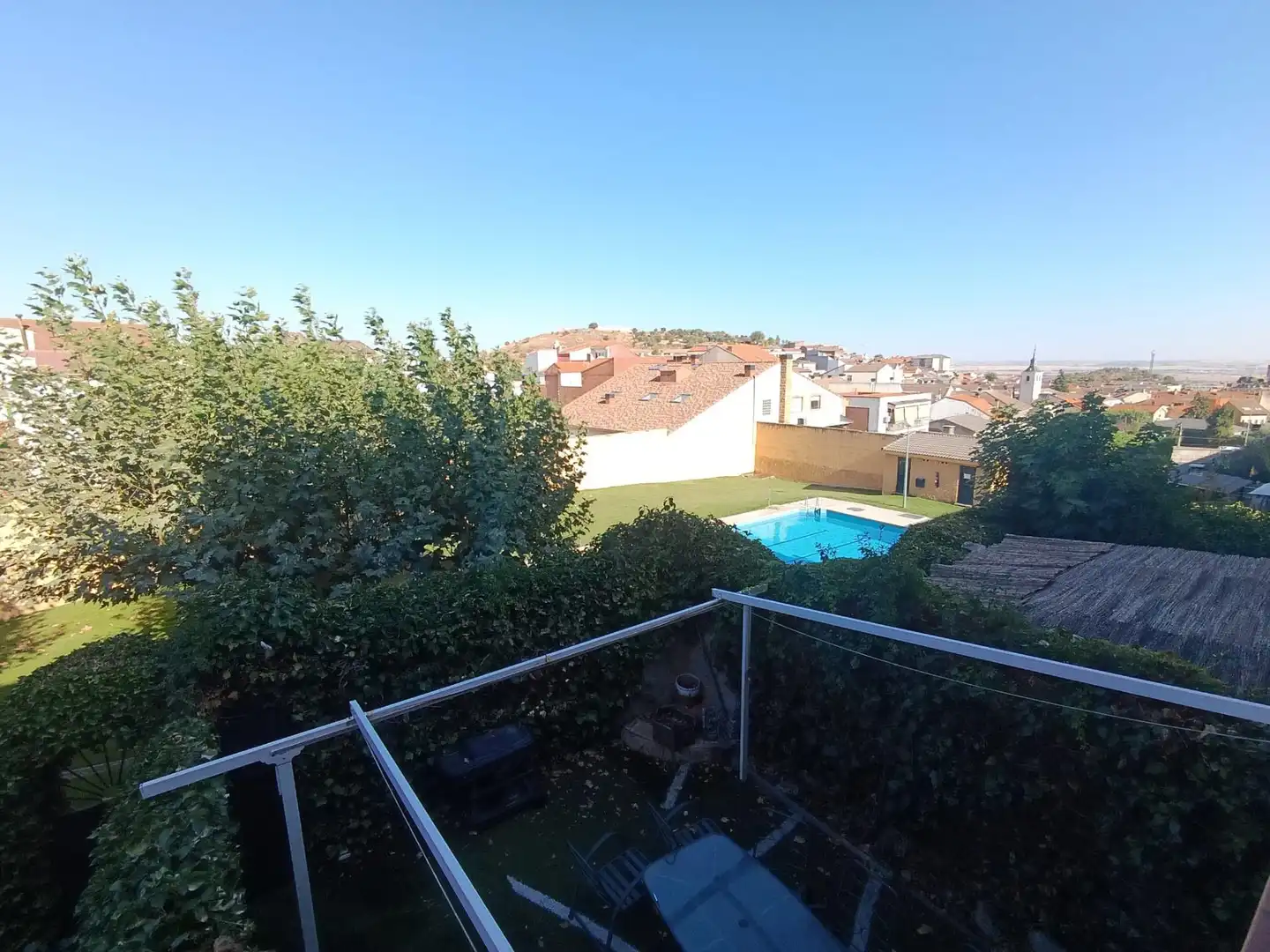 Piscina de Casa adosada en venta en El Molar (Madrid) con Calefacción, Jardín privado y Terraza