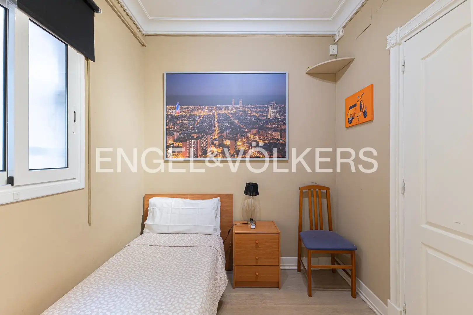 Bedroom of Flat for sale in Barcelona  with Air Conditioner, Heating and Parquet flooring