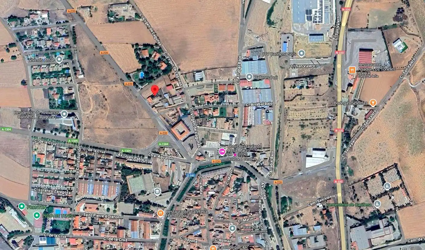Vista exterior de Casa o chalet en venta en Cariñena con Calefacción, Jardín privado y Trastero