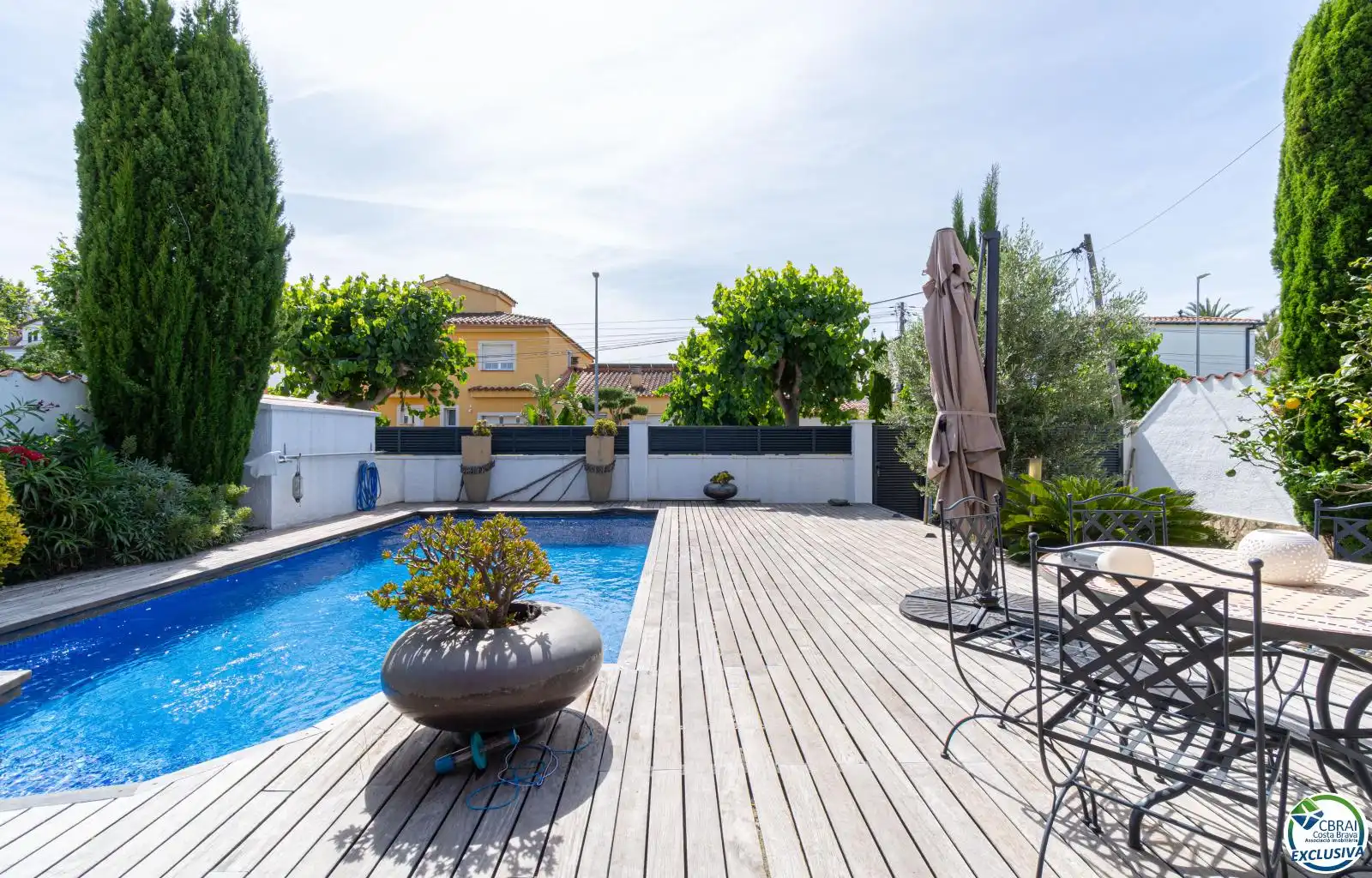 Piscina de Casa o xalet en venda en Empuriabrava amb Aire condicionat, Piscina i Moblat