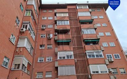 Exterior view of Flat for sale in  Madrid Capital  with Air Conditioner, Heating and Parquet flooring