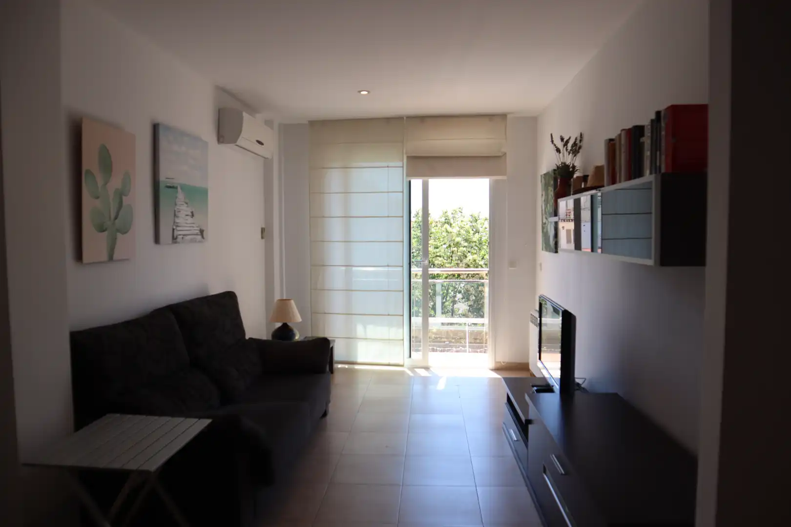 Sala de estar de Piso en venta en Calella con Aire acondicionado y Balcón