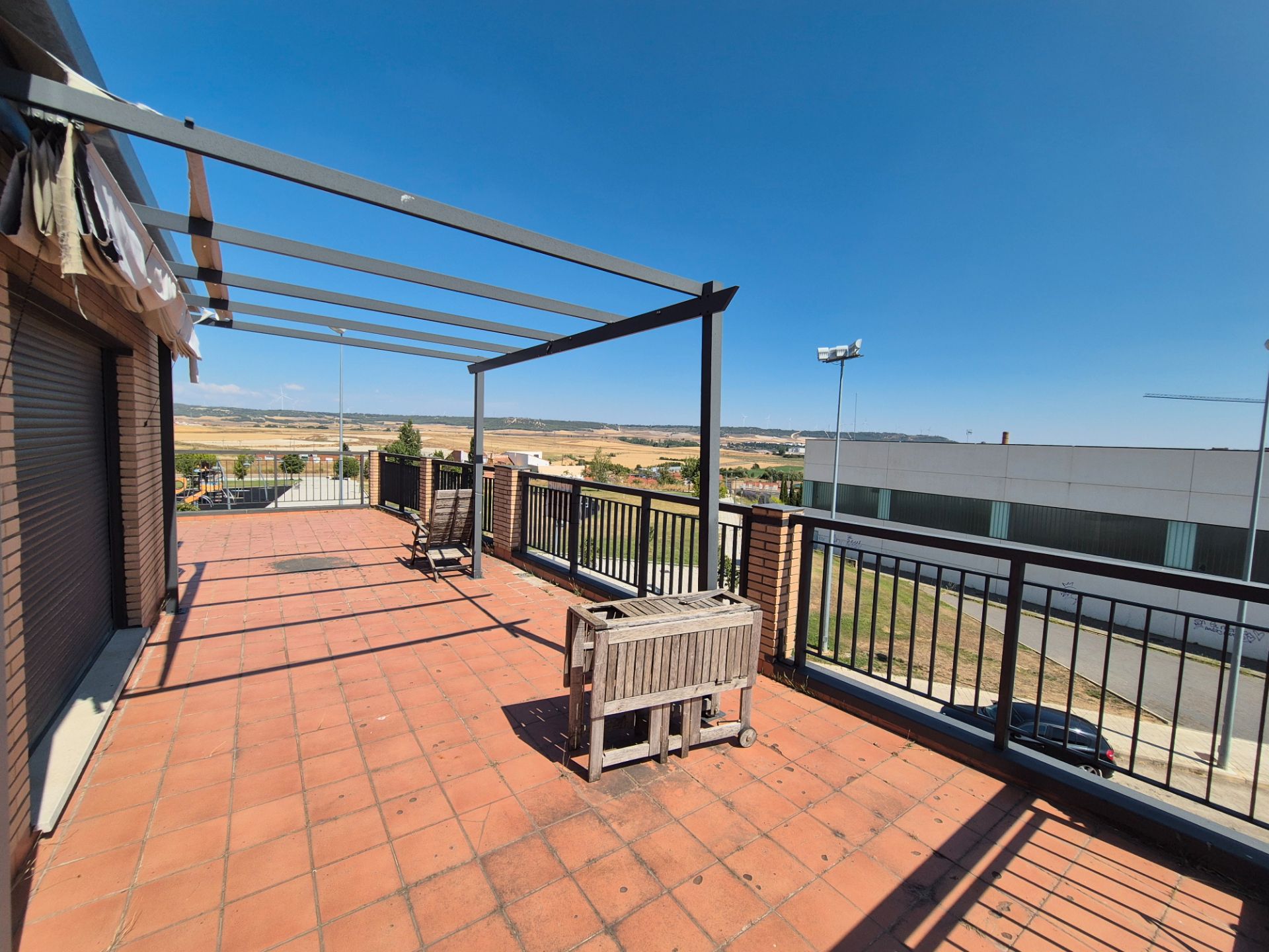 Terrace of Attic for sale in Palencia Capital  with Heating, Parquet flooring and Terrace