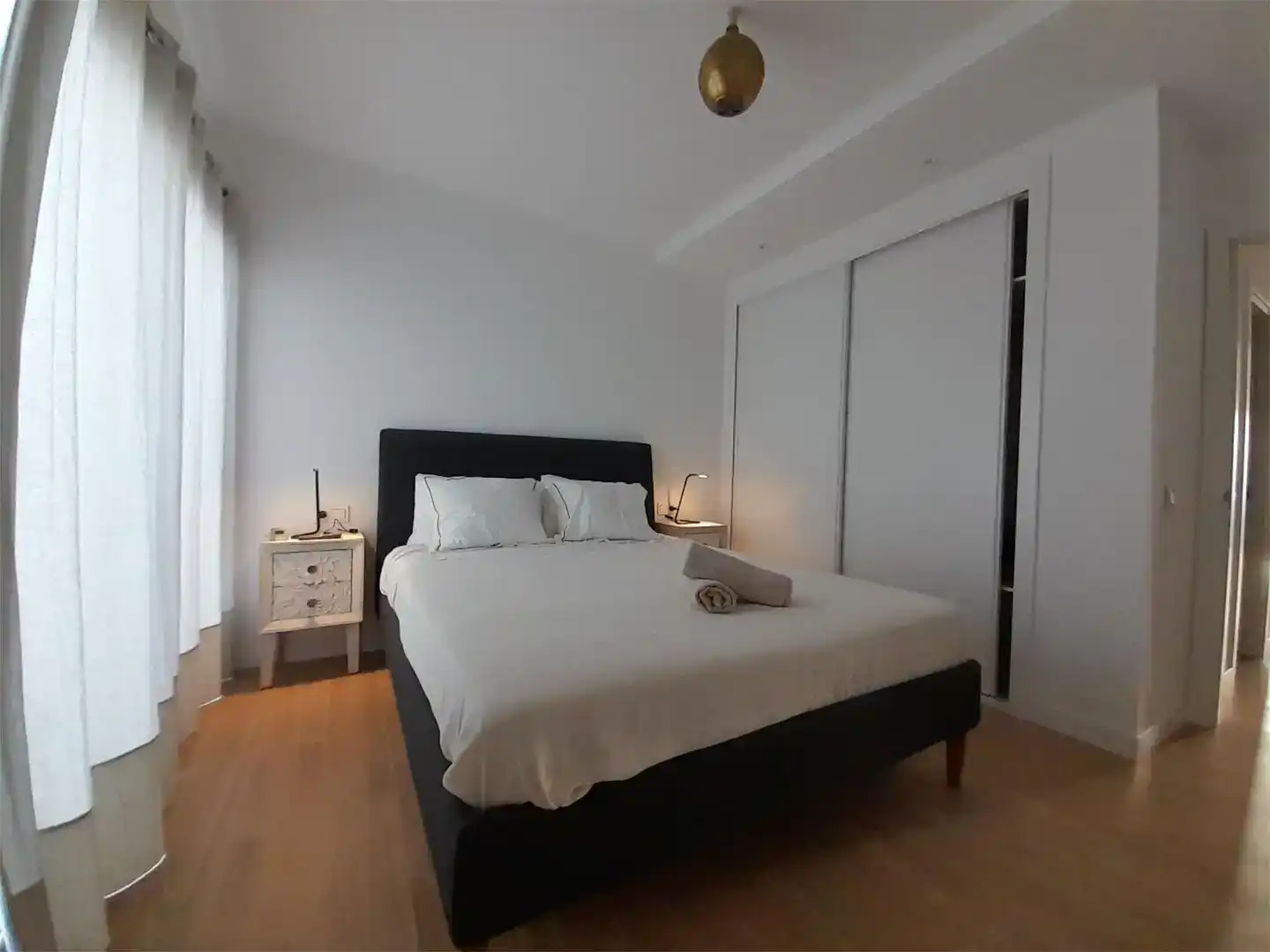 Schlafzimmer von Wohnung zum Verkauf in La Oliva mit Privatgarten, Parkett und Abstellraum