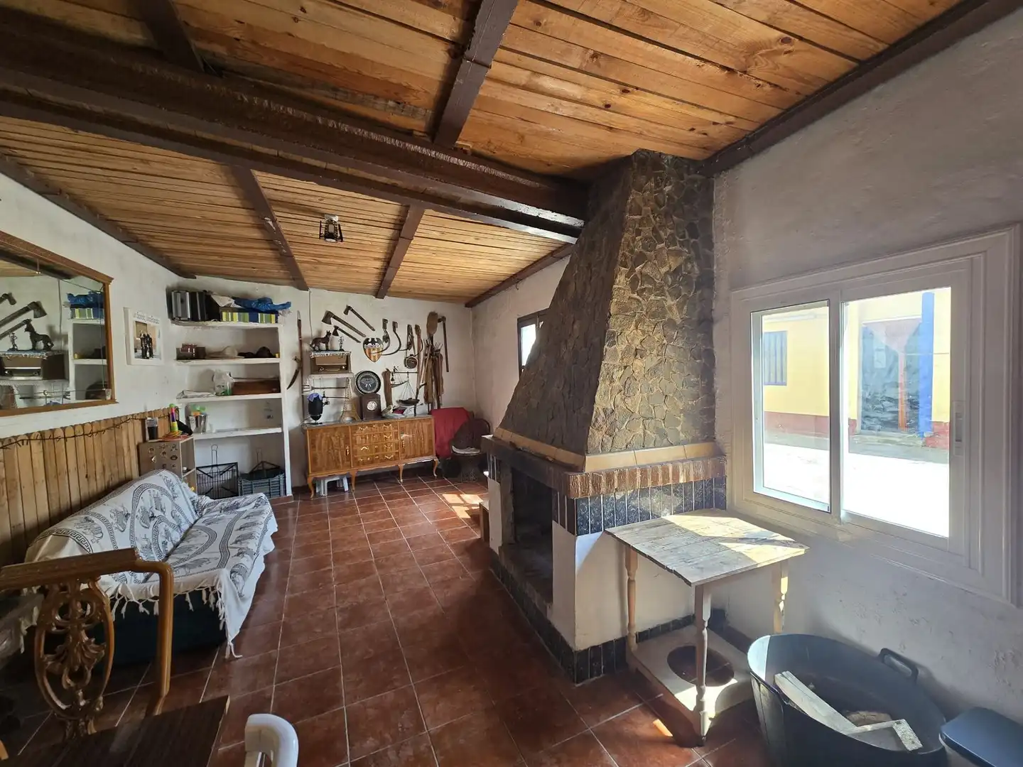 Sala de estar de Casa adosada en venta en Sax
