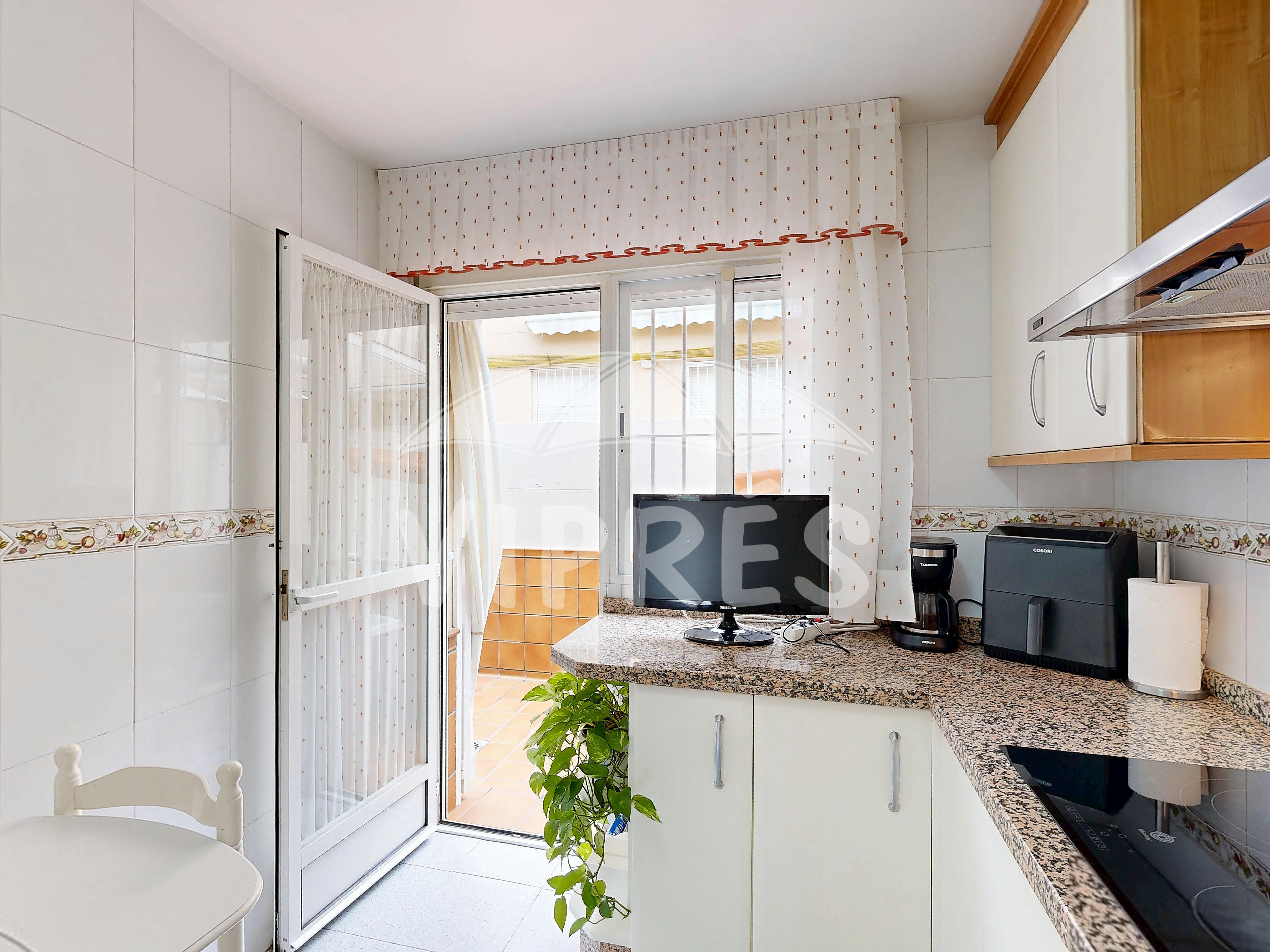 Cocina de Casa adosada en venta en Mérida con Trastero y Amueblado