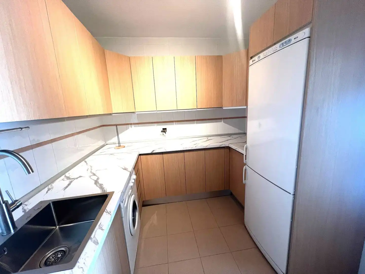 Cuina de Apartament en venda en Mijas amb Aire condicionat, Terrassa i Piscina