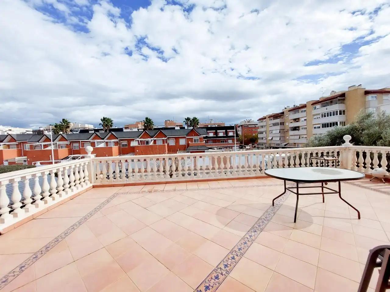 Terraza de Casa o chalet en venta en Elche / Elx con Aire acondicionado y Jardín privado