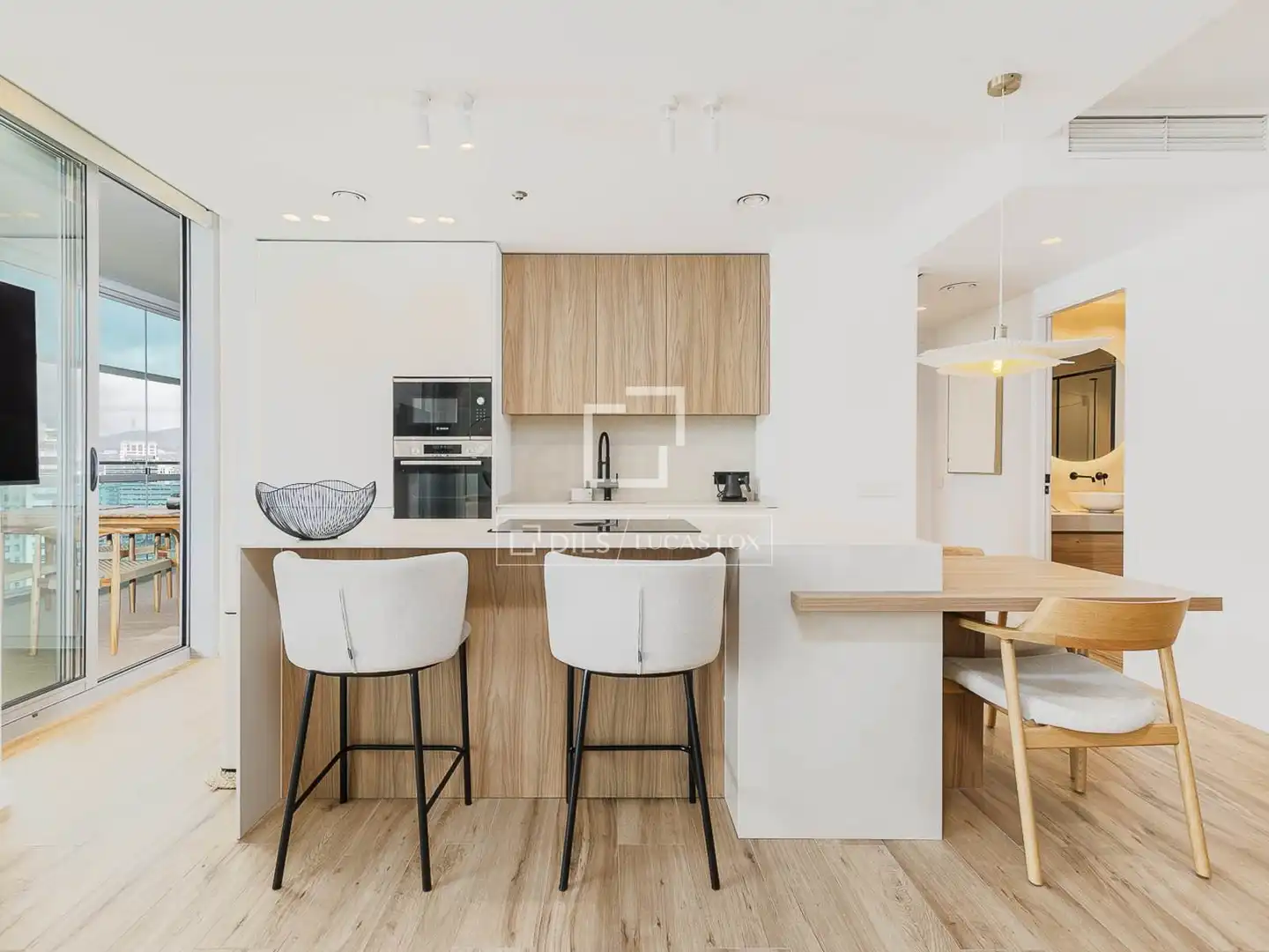 Cocina de Piso en venta en Barcelona con Aire acondicionado, Calefacción y Parquet