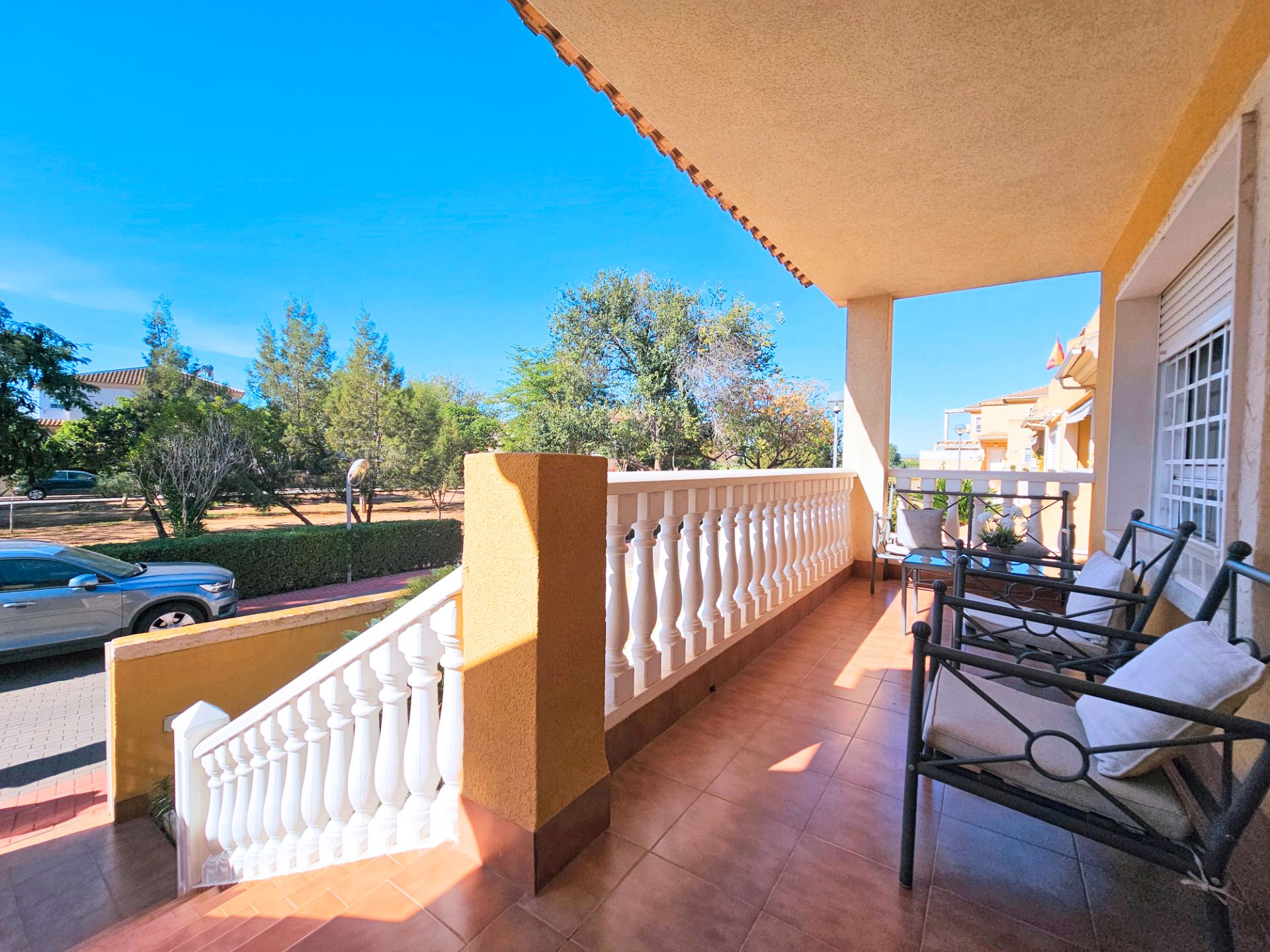 Terrassa de Casa adosada en venda en Cartagena amb Aire condicionat, Calefacció i Jardí privat