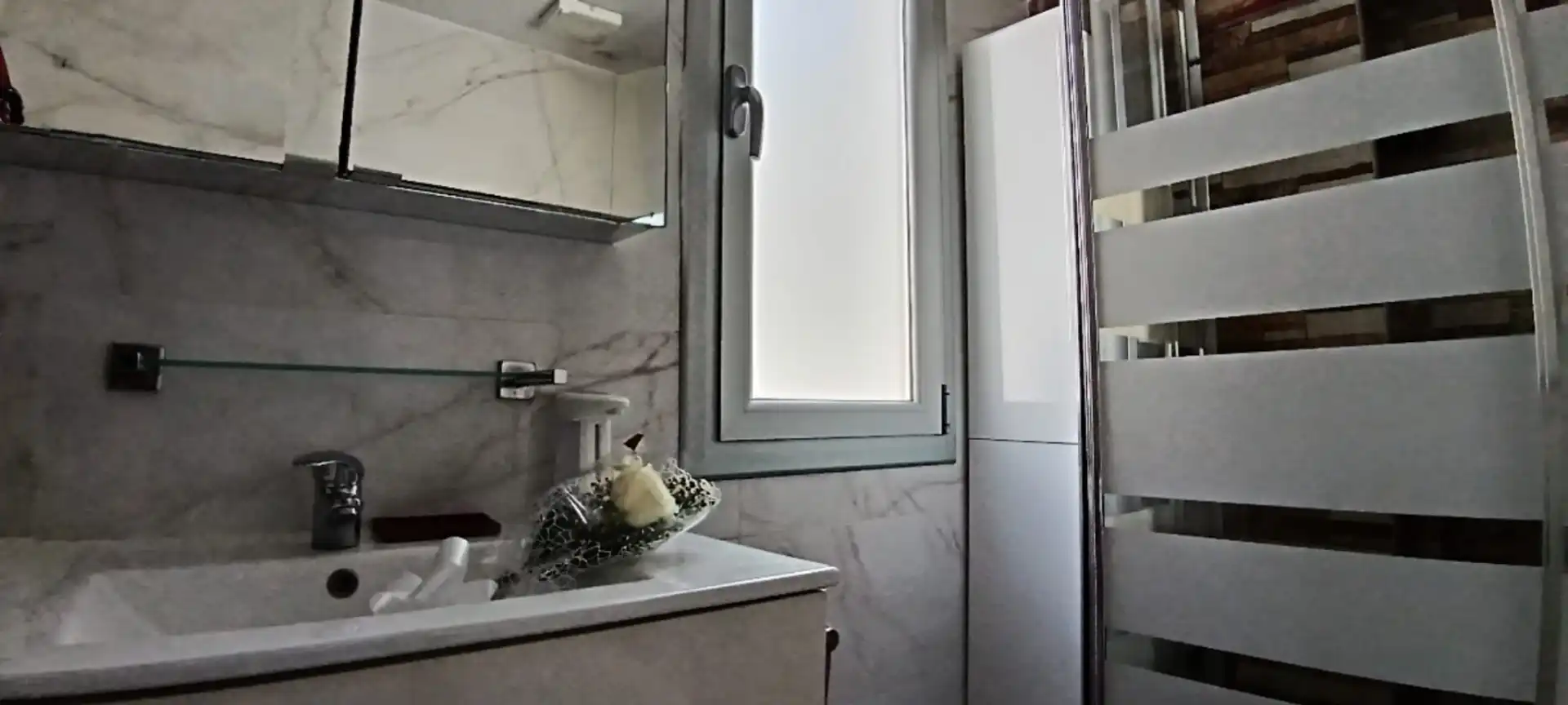 Baño de Casa adosada en venta en Torres de Berrellén con Aire acondicionado, Calefacción y Terraza