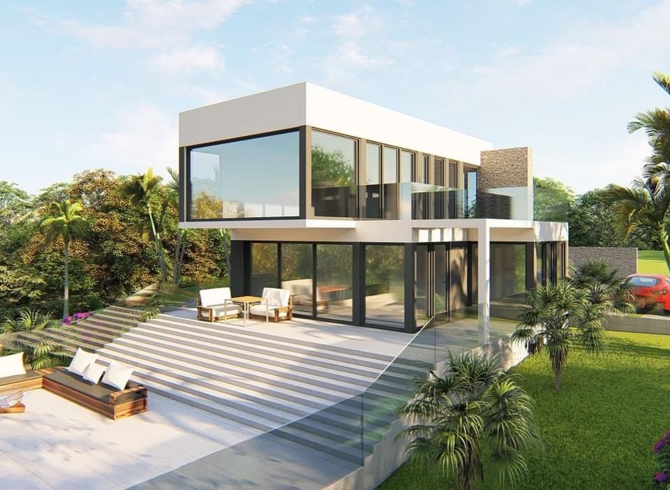 Vista exterior de Casa o xalet en venda en  Palma de Mallorca amb Aire condicionat, Calefacció i Jardí privat