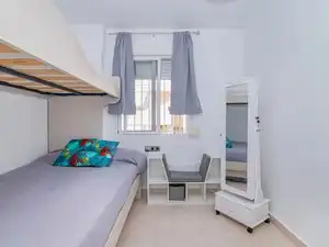 Bedroom of Flat for rent in Almuñécar  with Air Conditioner, Terrace and Furnished