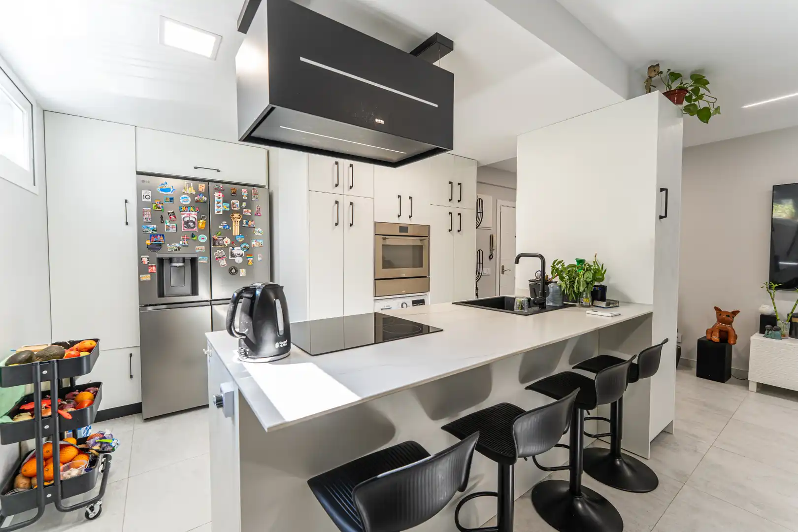 Kitchen of Flat for sale in Móstoles  with Air Conditioner, Heating and Oven
