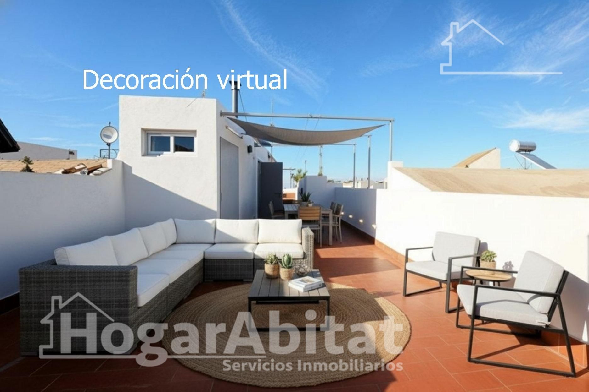 Terrace of Houses for sale in Oliva  with Terrace, Storage room and Furnished