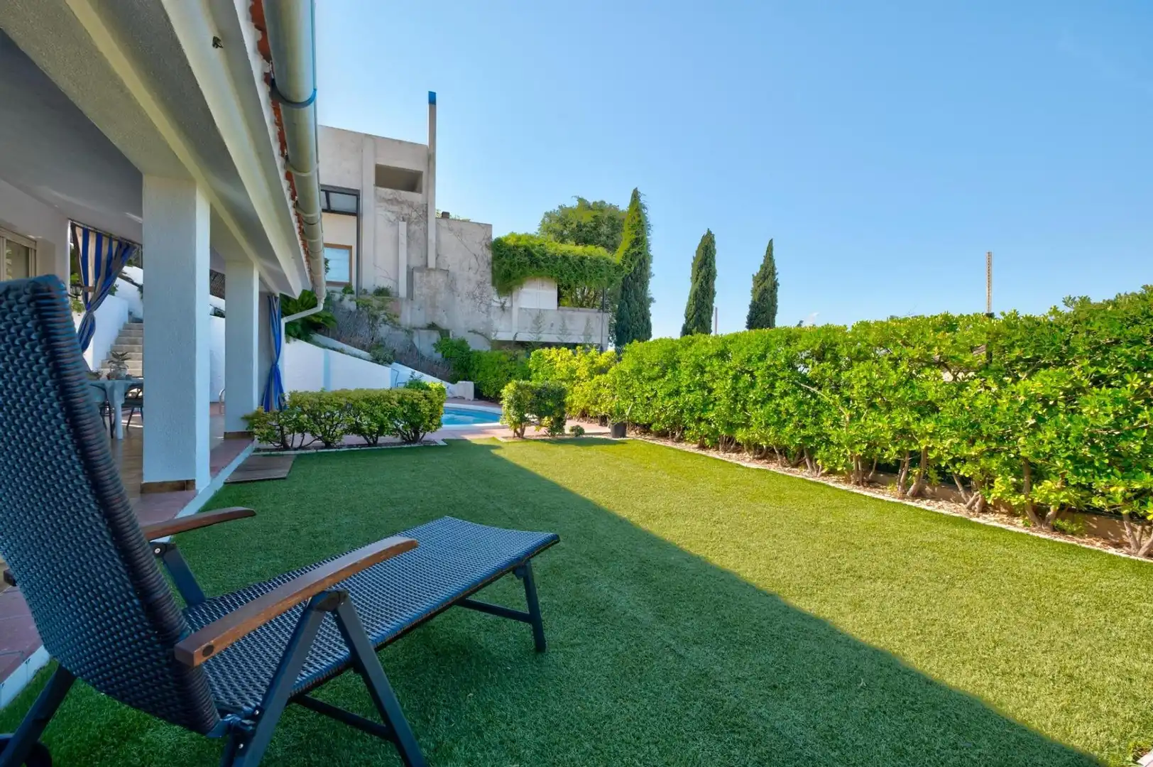Jardín de Casa o chalet en venta en Blanes con Calefacción, Jardín privado y Piscina