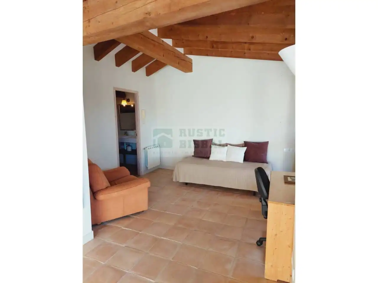 Living room of Country homes for rent in Fontanilles  with Air Conditioner, Heating and Private garden
