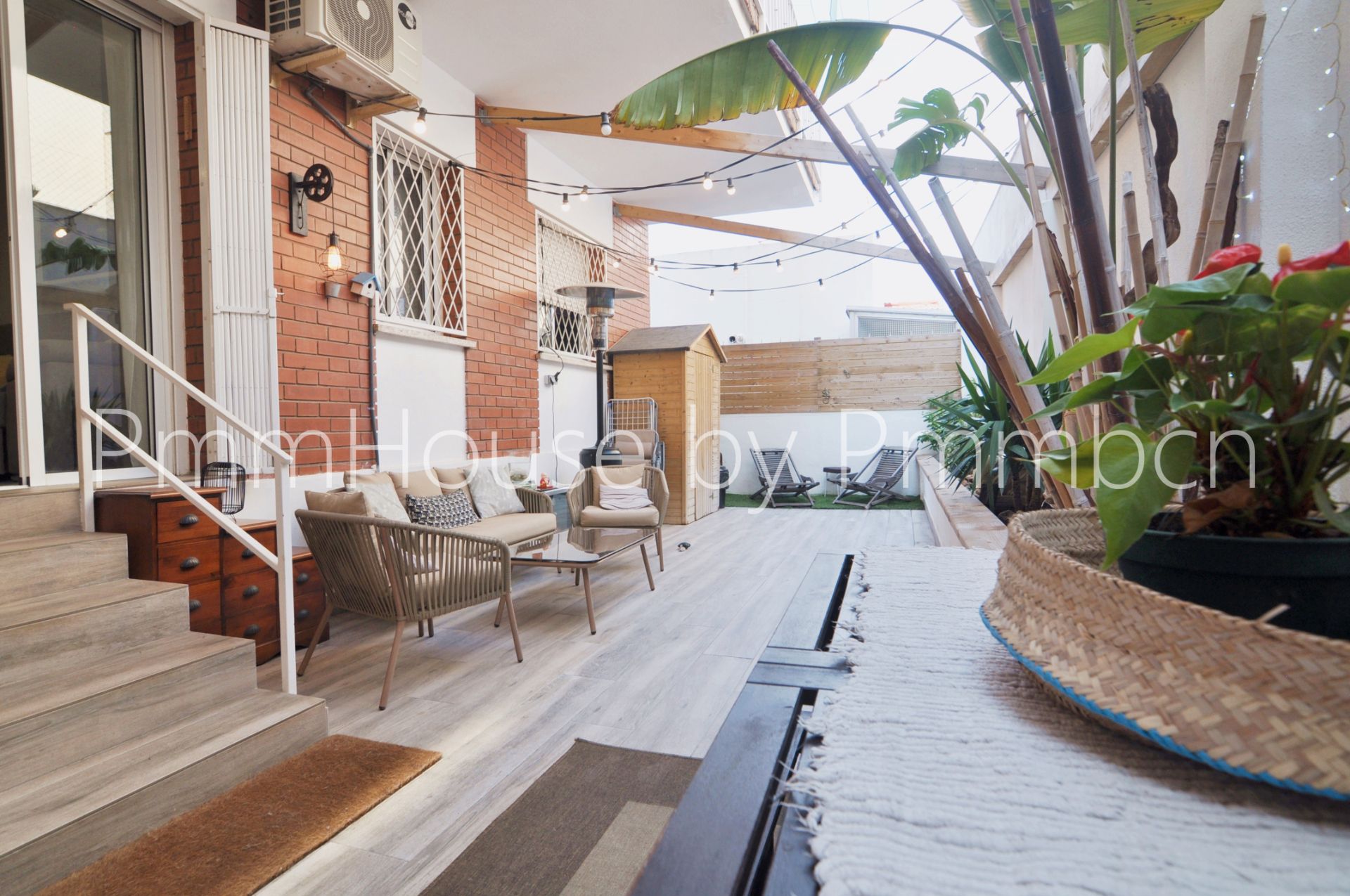 Terrace of Flat for sale in Castelldefels  with Air Conditioner, Heating and Parquet flooring