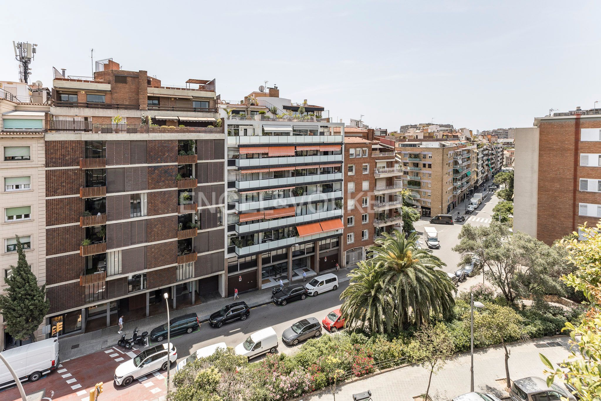 Vista exterior de Apartament en venda en  Barcelona Capital amb Aire condicionat, Calefacció i Parquet
