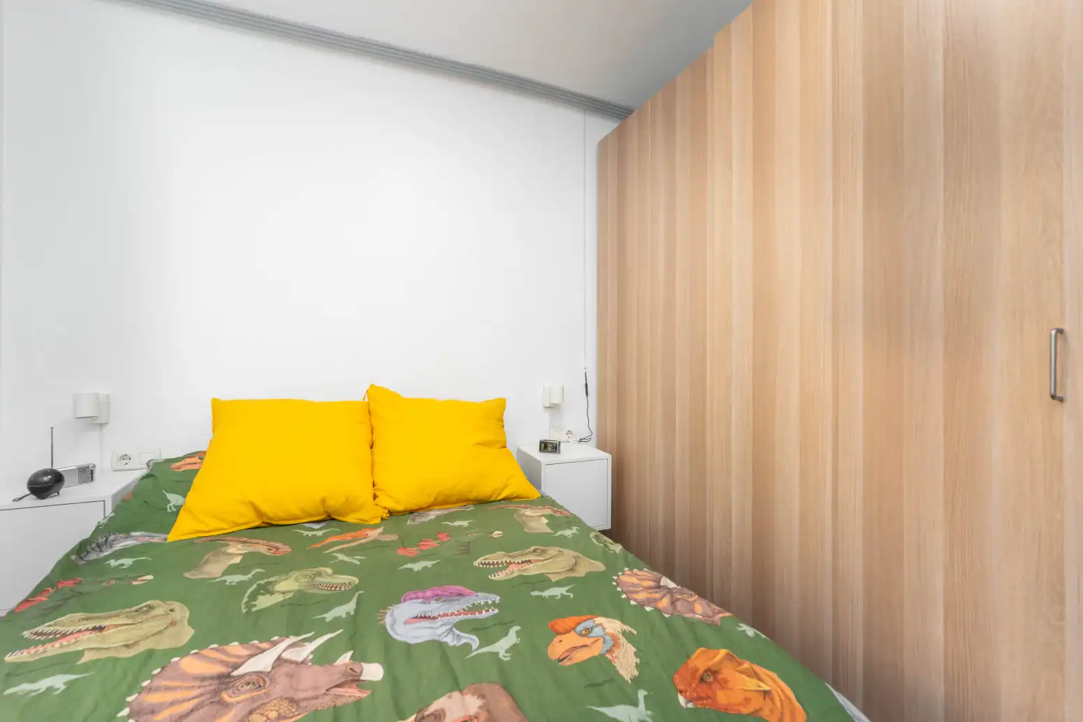 Schlafzimmer von Einfamilien-Reihenhaus zum Verkauf in Mieres (Asturias) mit Heizung, Terrasse und Abstellraum