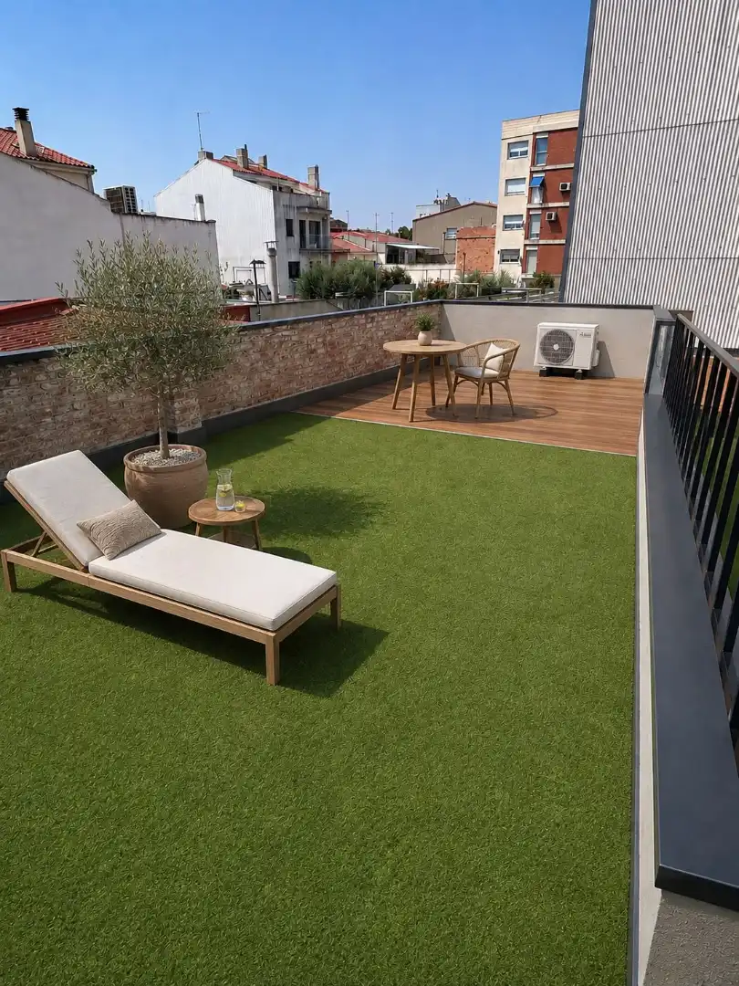 Terraza de Casa adosada en venta en Sabadell con Aire acondicionado, Calefacción y Terraza