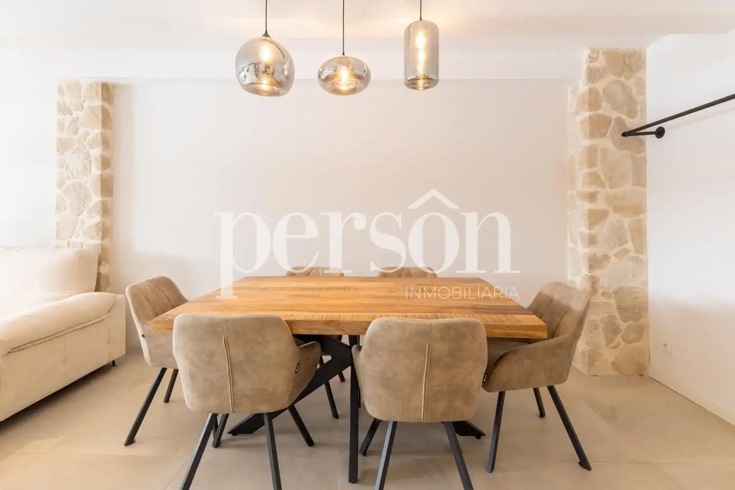 Comedor de Piso de alquiler en Valencia con Aire acondicionado, Calefacción y Amueblado