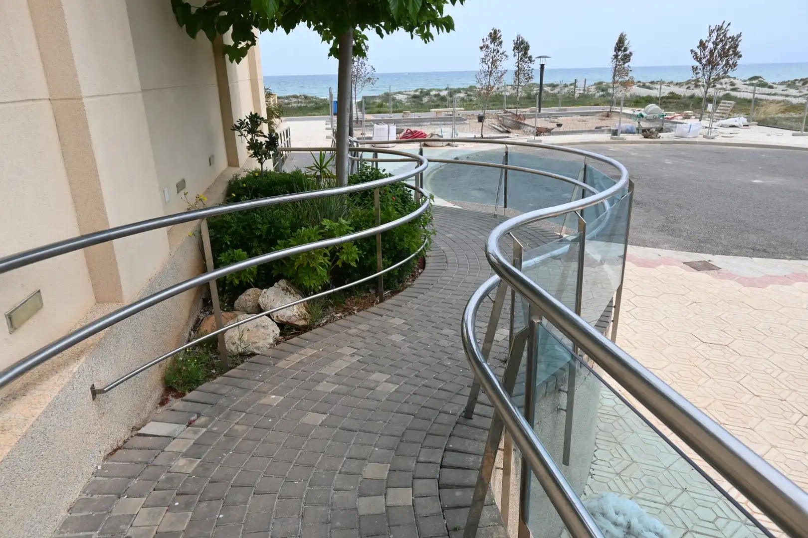 Terrasse von Wohnungen zum Verkauf in La Manga del Mar Menor mit Klimaanlage, Heizung und Terrasse