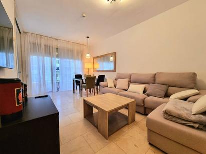 Living room of Flat to rent in  Barcelona Capital  with Air Conditioner, Furnished and Balcony