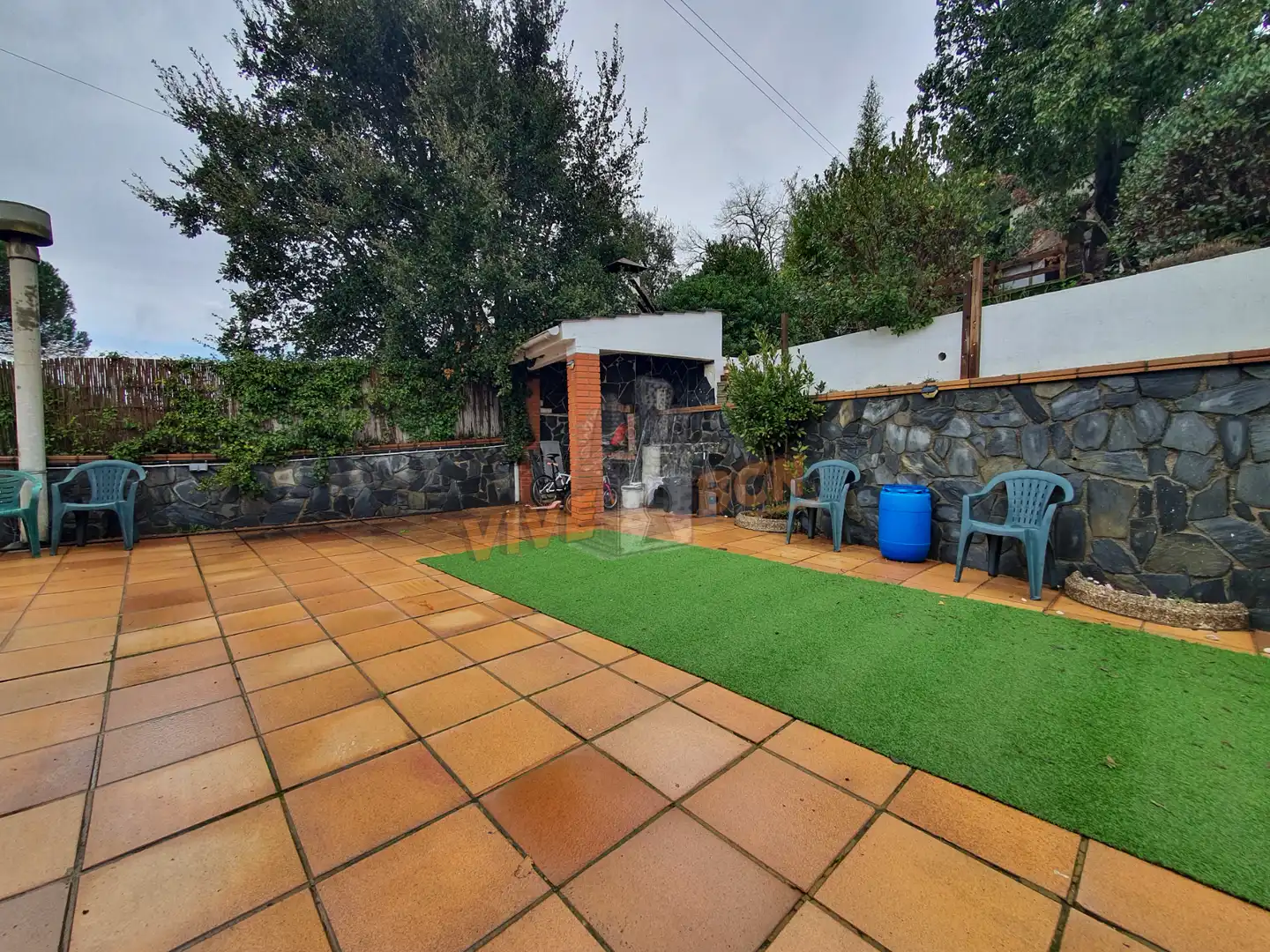 Terrassa de Casa o xalet en venda en Vallgorguina amb Calefacció, Jardí privat i Parquet