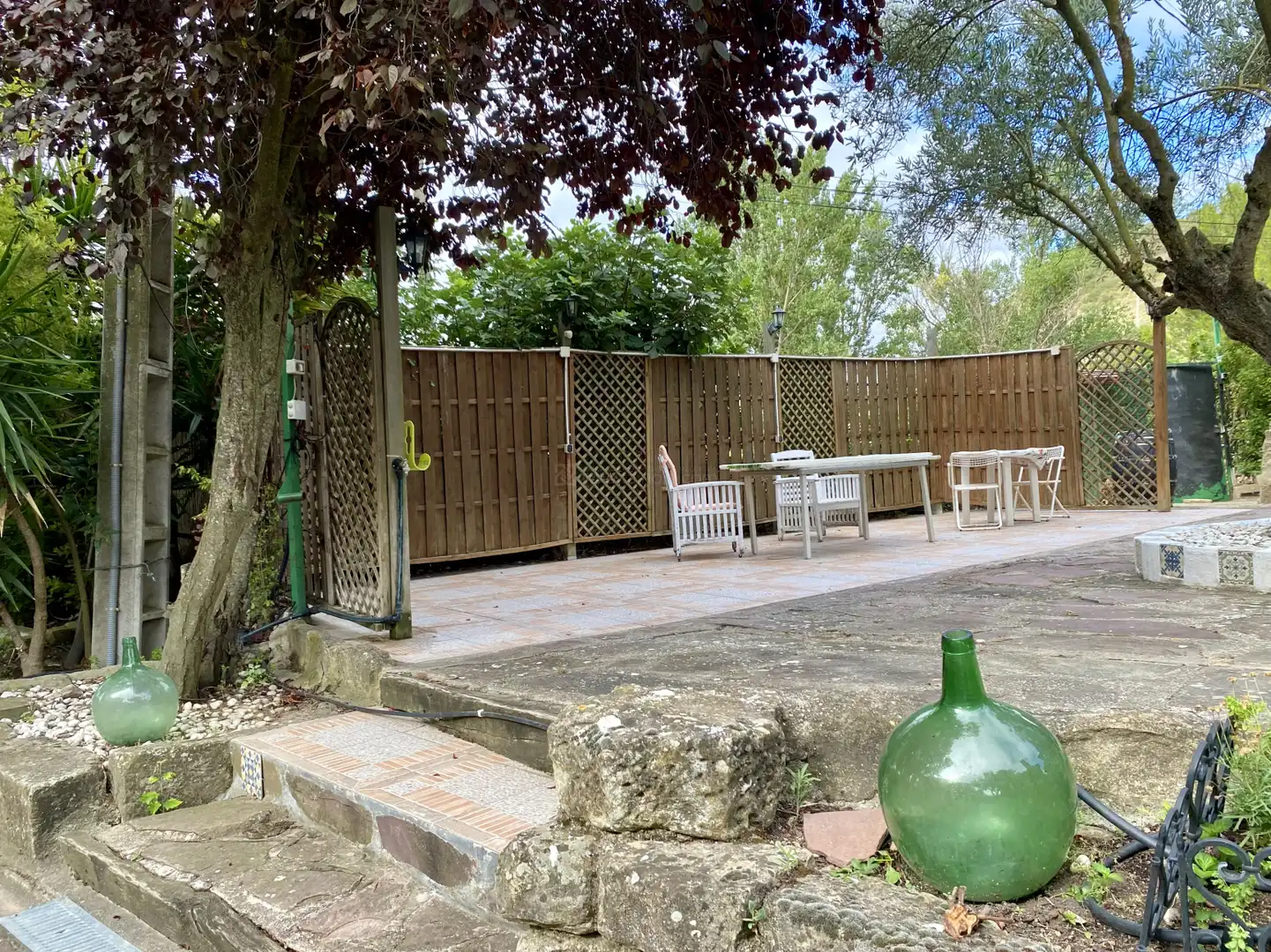 Terraza de Casa o chalet en venta en Lanciego / Lantziego con Calefacción, Jardín privado y Parquet
