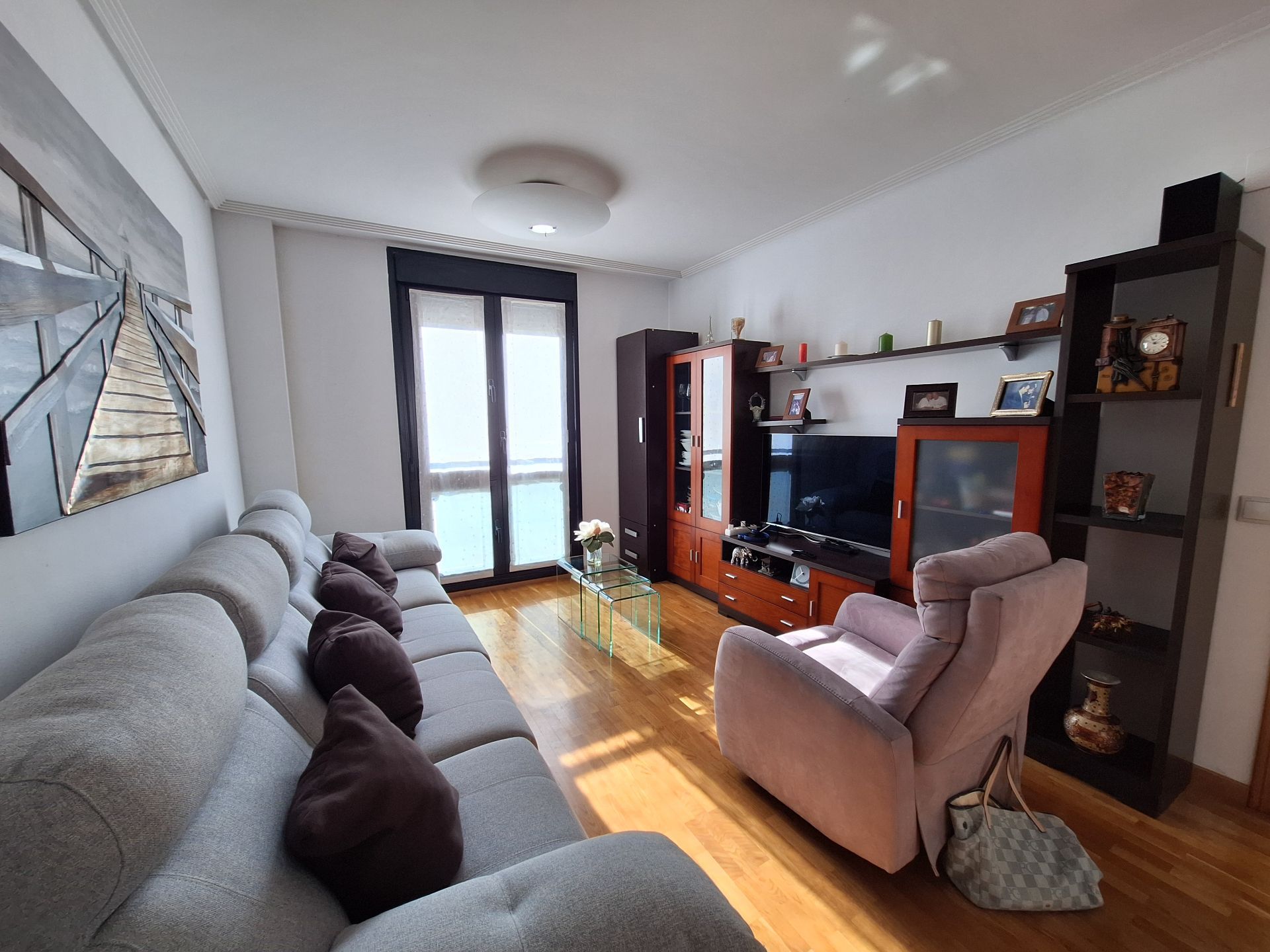 Living room of Flat for sale in Carreño  with Heating and Storage room
