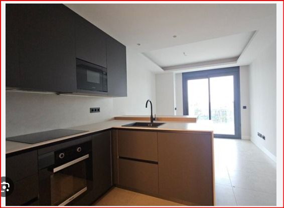 Kitchen of Flat for rent in  Madrid Capital  with Air Conditioner, Heating and Parquet flooring