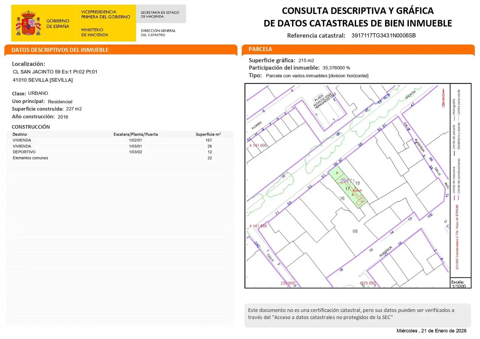 Vista exterior de Ático en venta en Sevilla con Aire acondicionado, Calefacción y Terraza