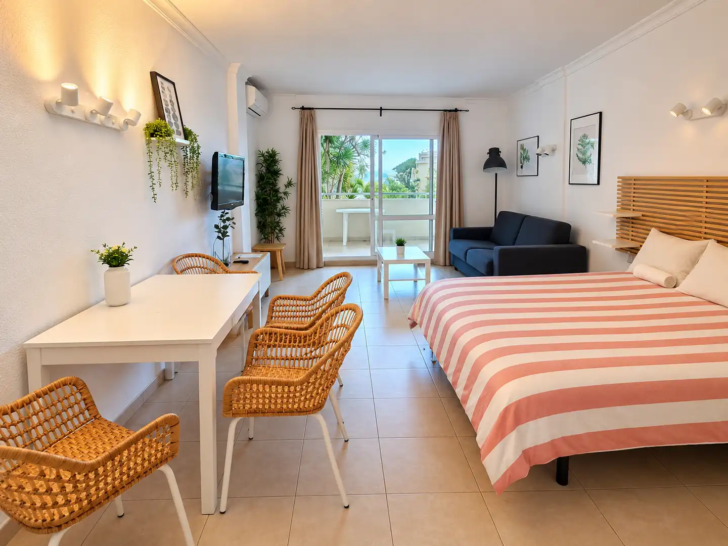 Studio mit Pool zur Miete in Avenida del Parque